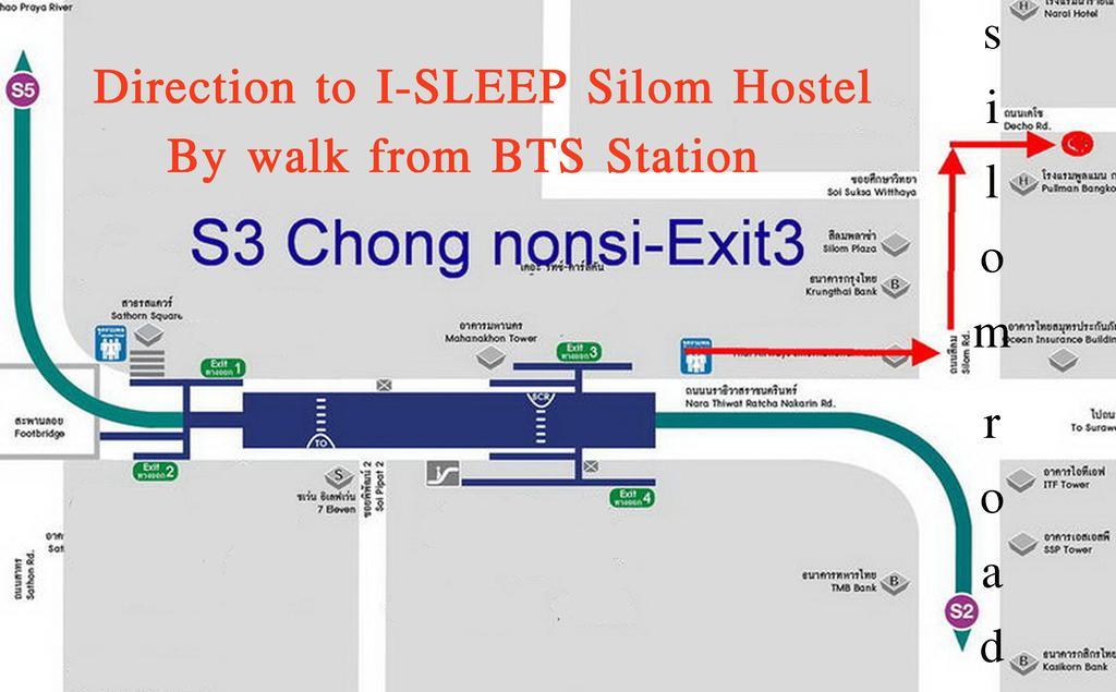I-Sleep Silom Hostel Бангкок Экстерьер фото